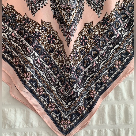 Cache Silk Handkerchief Halter Blouse - Picture 15 of 16